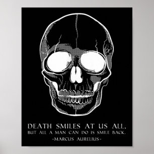 Philosophy Quote Stoic Sayings Marcus Aurelius Poster