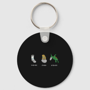 Philosophy Socrates Plato Aristotle Design For Phi Key Ring