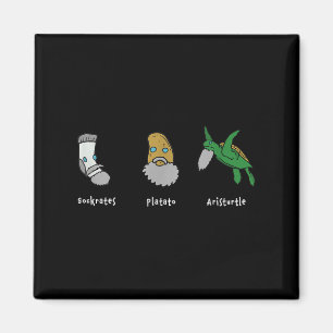 Philosophy Socrates Plato Aristotle Design For Phi Magnet