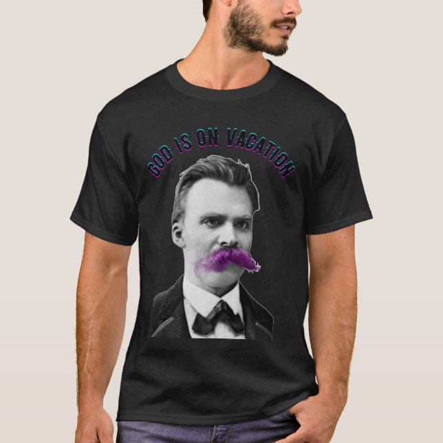 Philosophy T-Shirt - Friedrich Nietzsche (Front)