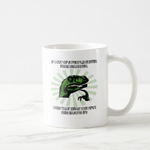 Philosoraptor Diarrhoea Coffee Mug