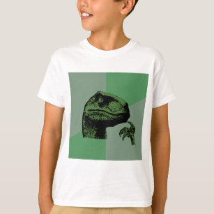 Philosoraptor Dinosaur Advice Animal Meme T-Shirt