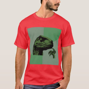 Philosoraptor Dinosaur Advice Animal Meme T-Shirt
