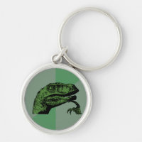 Philosoraptor Keychain