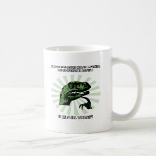 Philosoraptor Men and Women Coffee Mug