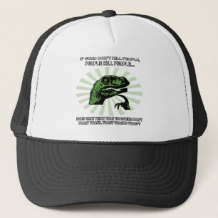 Philosoraptor Toast and Toasters Trucker Hat