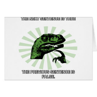 Philosoraptor true and false