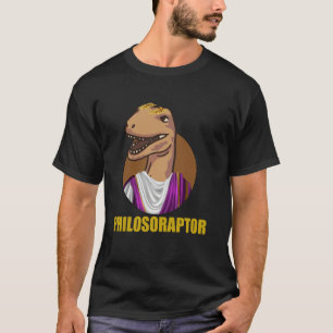 Philosoraptor Velociraptor Dinosaur Meme Philosoph T-Shirt
