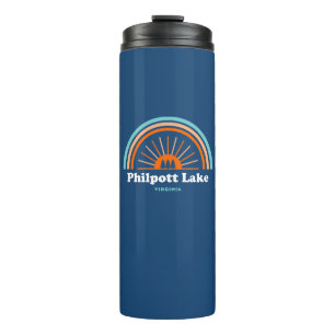 Philpott Lake Virginia Rainbow Thermal Tumbler