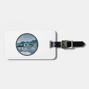 Philpott Lake Virginia Reflection Luggage Tag