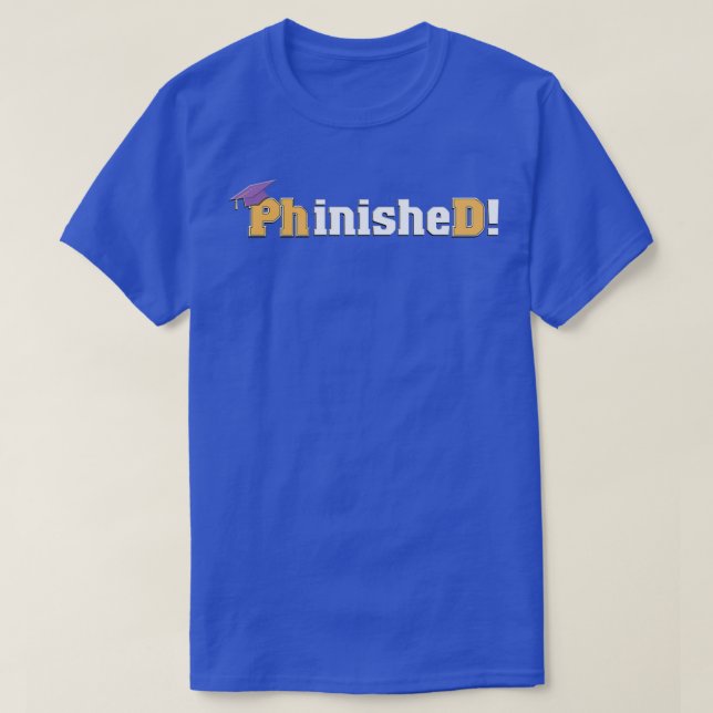 Phinished 5 T-Shirt (Design Front)