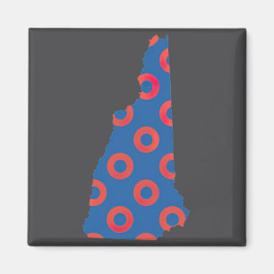 Phish Fishman Donut New Hampshire Ecavator Boy Don Magnet