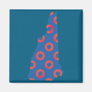 Phish Fishman Donut New Hampshire Ecavator Boy Don Magnet