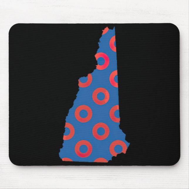 Phish Fishman Donut New Hampshire Ecavator Boy Don Mouse Mat (Front)