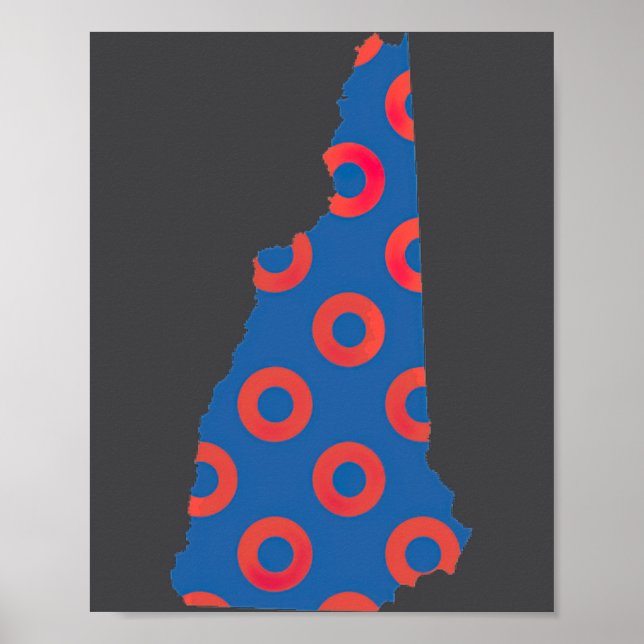 Phish Fishman Donut New Hampshire Ecavator Boy Don Poster (Front)