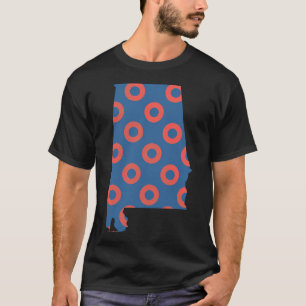 Phish Fishman Doughnut Alabama Phan Apparel and Ac T-Shirt