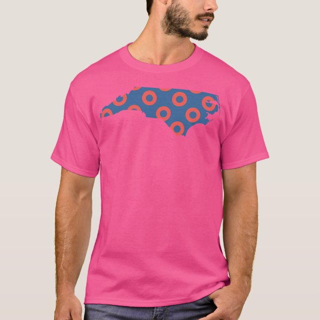 Phish Fishman Doughnut North Carolina Phan Apparel T-Shirt (Front)