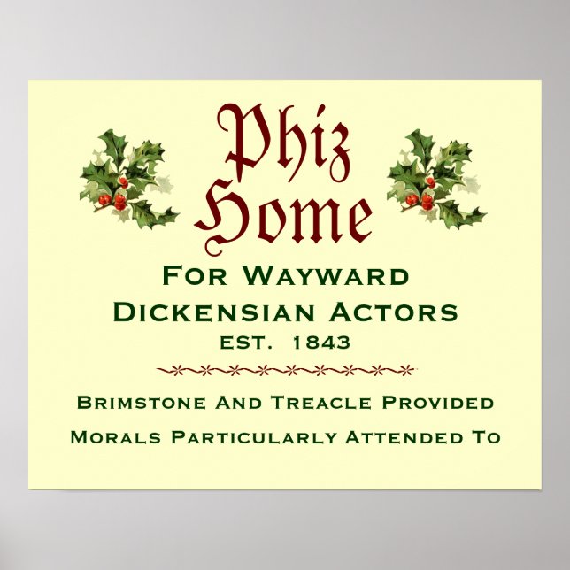 Phiz Home Sign (Front)