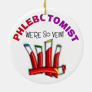 Phlebotomist Christmas Ornament