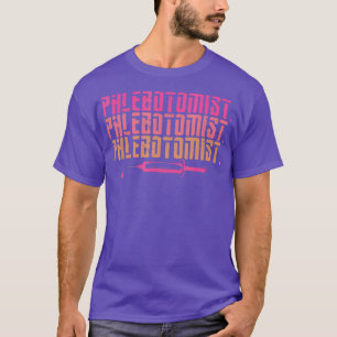 Phlebotomist Fulltime Life Phlebotomy Technician T-Shirt