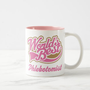 Phlebotomist Gift Two-Tone Coffee Mug
