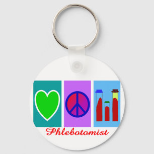Phlebotomist Gifts Key Ring