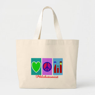 Phlebotomist Gifts Large Tote Bag