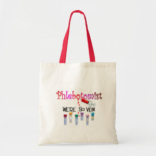 Phlebotomist gifts tote bag