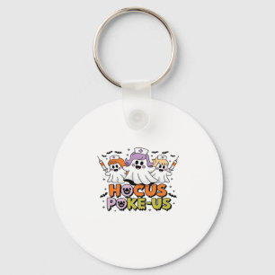 Phlebotomist Halloween Medical Lab Tech Spooky ER  Key Ring