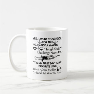 Phlebotomist Is Not A Vampire Mug