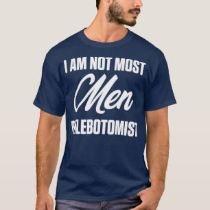 Phlebotomist Men Phlebotomy Technician Gifts T-Shirt