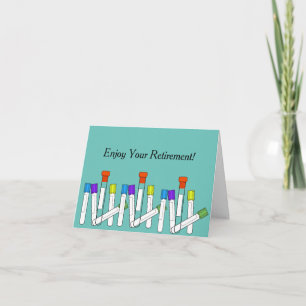 Phlebotomist Retirement Card