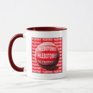 PHLEBOTOMIST SPHERE BLOOD DROP MUG