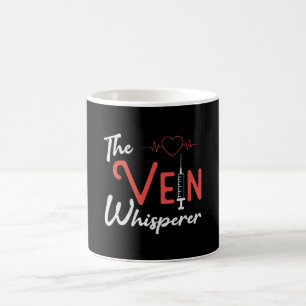 Phlebotomist The Vein Whisperer Phlebotomy Gift Coffee Mug