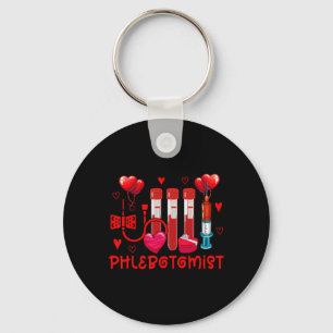 Phlebotomist Valentine's Day Phlebotomist Tools Cu Key Ring