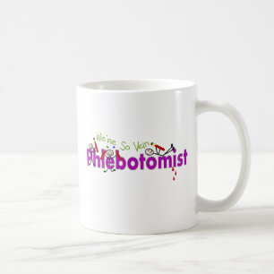 Phlebotomist "We're So Vein" Stick People Coffee Mug