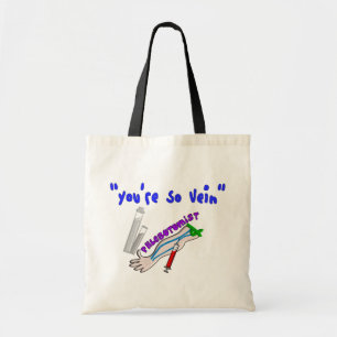 Phlebotomist "You're So Vein" Funny Gifts Tote Bag