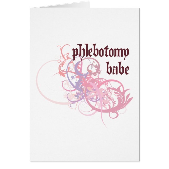 Phlebotomy Babe (Front)