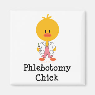 Phlebotomy Chick Magnet