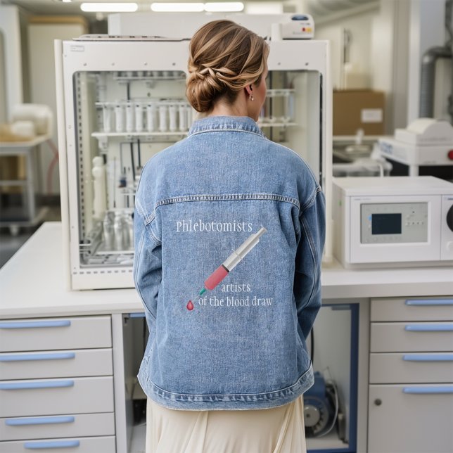 Phlebotomy Denim Jacket (Creator Uploaded)