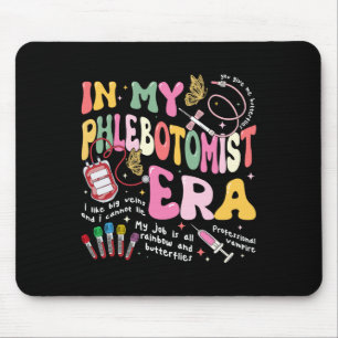 Phlebotomy Nurse In My Phlebotomist Era Groovy Mouse Mat