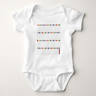 Phlebotomy Tubes Baby Bodysuit