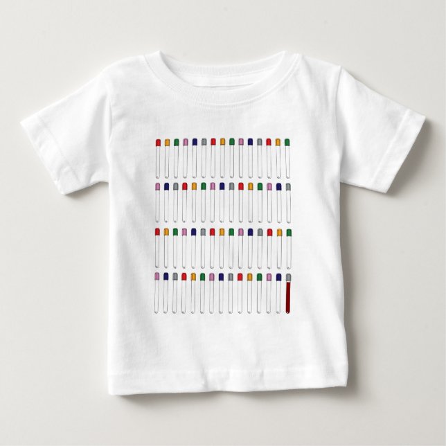 Phlebotomy Tubes Baby T-Shirt (Front)