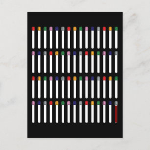 Phlebotomy Tubes Postcard
