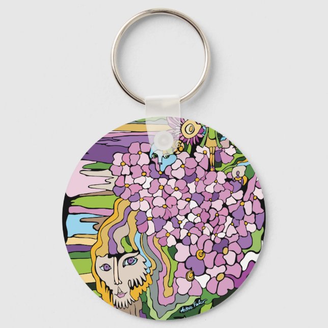 Phlox Atuma Key Ring (Front)