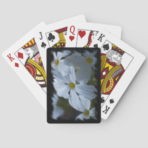 Phlox Black Edge Playing Cards