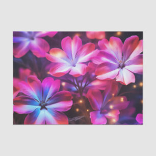 Phlox in Neon Glow Tissue Paper