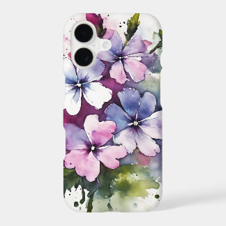 Phlox - Watercolor flowers