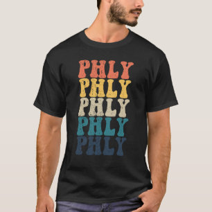 Phly Retro Philadelphia Pride From Philadelphia T-Shirt