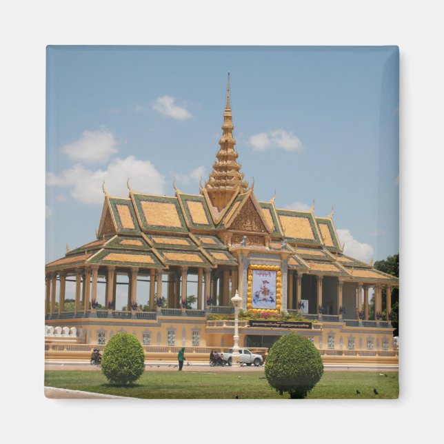 phnom penh palace magnet (Front)